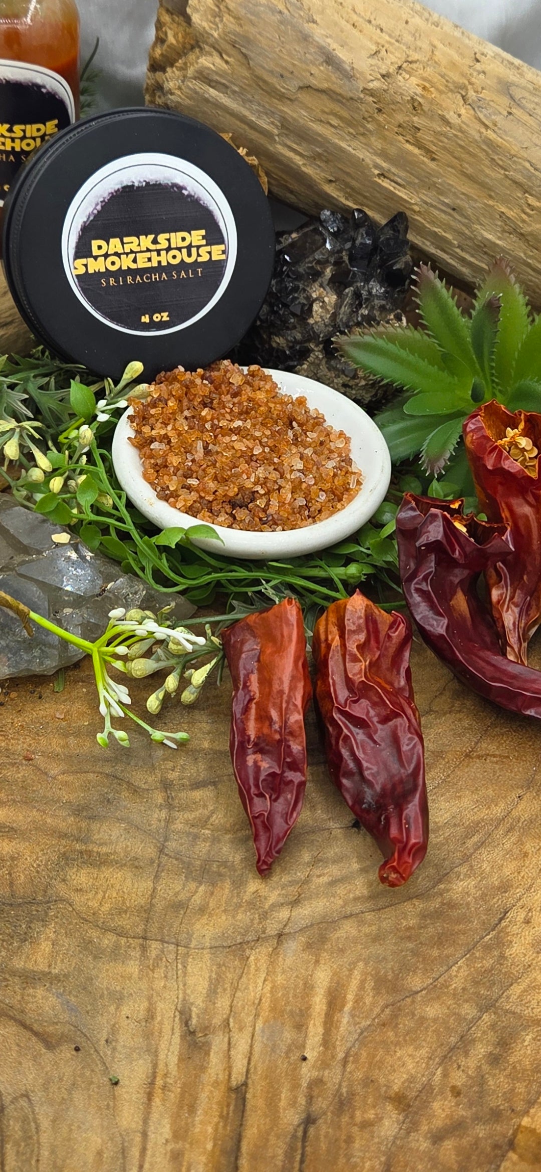 4OZ Sriracha Smoked Salt